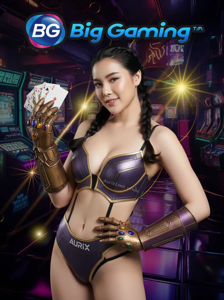 สาว AURIX กับ BG Big Gaming คาสิโนสดที่ให้บริการ 24 ชั่วโมง